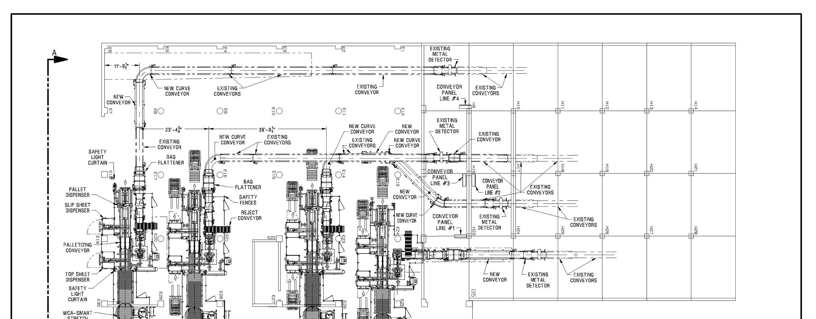 Diagram Of Purina Automated Palletizer Robots