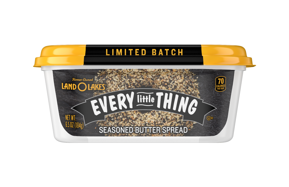 Land O’Lakes launches limited-time offering of everything-flavored butter spread, exclusively in Aldi stores